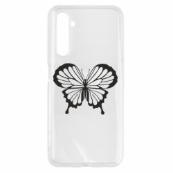 Чехол для Realme 6 Soft butterfly - PrintSalon