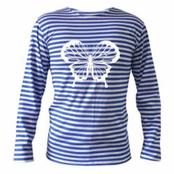 Тельняшка с длинным рукавом Soft butterfly - PrintSalon