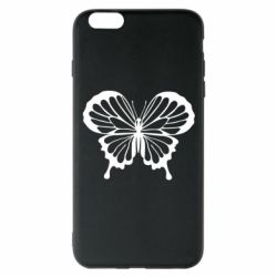Чехол для iPhone 6 Plus/6S Plus Soft butterfly - PrintSalon