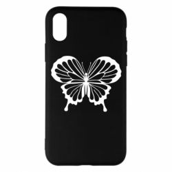 Чехол для iPhone X/Xs Soft butterfly - PrintSalon