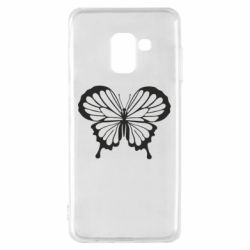 Чехол для Samsung A8 2018 Soft butterfly - PrintSalon