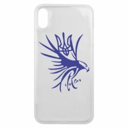 Чехол для iPhone Xs Max Сокіл та герб України - PrintSalon