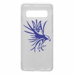 Чехол для Samsung S10 Сокіл та герб України - PrintSalon