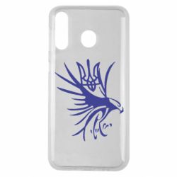 Чехол для Samsung M30 Сокіл та герб України - PrintSalon