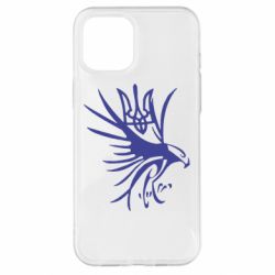 Чехол для iPhone 12 Pro Max Сокіл та герб України - PrintSalon
