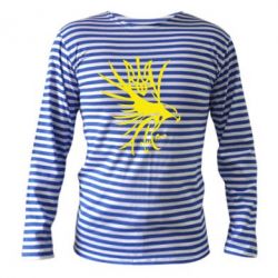 Тельняшка с длинным рукавом Сокіл та герб України