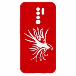 Чехол для Xiaomi Redmi 9 Сокіл та герб України - PrintSalon