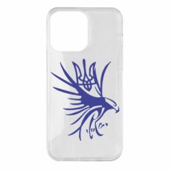Чехол для iPhone 14 Pro Max Сокіл та герб України - PrintSalon