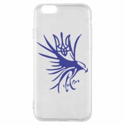 Чехол для iPhone 6/6S Сокіл та герб України - PrintSalon