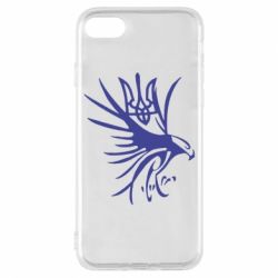 Чохол для iPhone 8 Сокіл та герб України