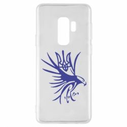 Чехол для Samsung S9+ Сокіл та герб України - PrintSalon
