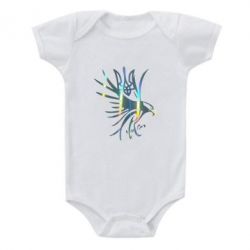 Дитячий бодік Сокіл та герб України Голограма