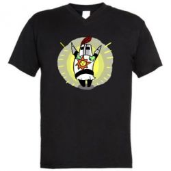 Мужская футболка  с V-образным вырезом Solaire - PrintSalon