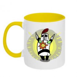 Чашка двухцветная 320ml Solaire - PrintSalon