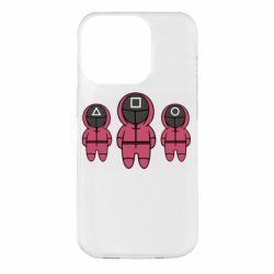 Чохол для iPhone 14 Pro Солдати гра в Кальмара - PrintSalon