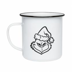 Кружка эмалированная Сolor Grinch - PrintSalon