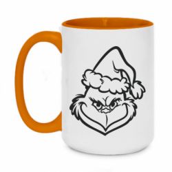 Чашка двухцветная 420ml Сolor Grinch