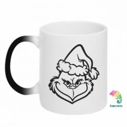Чашка-хамелеон Сolor Grinch - PrintSalon