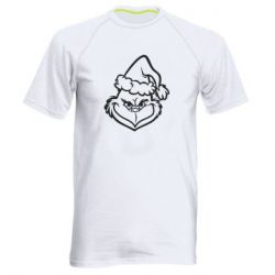 Мужская футболка для спорта Сolor Grinch - PrintSalon