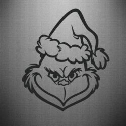 Наклейка Сolor Grinch - PrintSalon