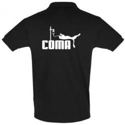 Мужское поло Сoma - PrintSalon