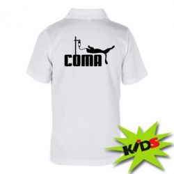 Детское поло Сoma - PrintSalon