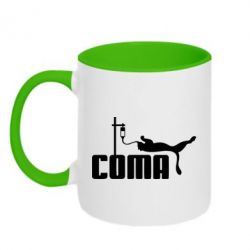 Чашка двокольорова Сoma