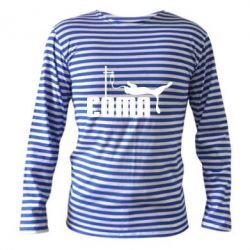 Тельняшка с длинным рукавом Сoma - PrintSalon