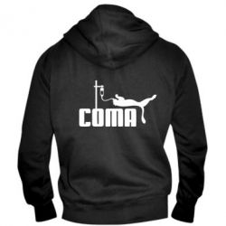 Мужское худи на молнии Сoma - PrintSalon
