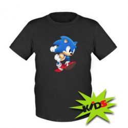 Детская футболка Sonic 3d