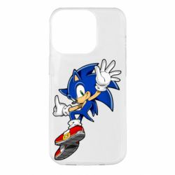 Чехол для iPhone 14 Pro Sonic and the jump - PrintSalon