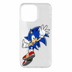 Чехол для iPhone 14 Pro Max Sonic and the jump - PrintSalon