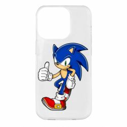 Чохол для iPhone 14 Pro Sonic art - PrintSalon