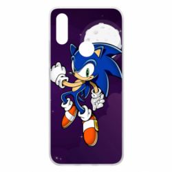 Чехол для Xiaomi Redmi 7 Sonic in space - PrintSalon