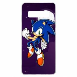 Чехол для Samsung S10+ Sonic in space - PrintSalon