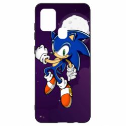 Чехол для Samsung A21s Sonic in space - PrintSalon