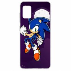 Чехол для Samsung A31 Sonic in space - PrintSalon