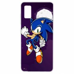 Чехол для Samsung A41 Sonic in space - PrintSalon