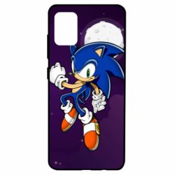 Чехол для Samsung A51 Sonic in space - PrintSalon