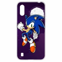 Чехол для Samsung A01/M01 Sonic in space - PrintSalon