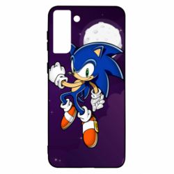 Чехол для Samsung S21+ Sonic in space - PrintSalon