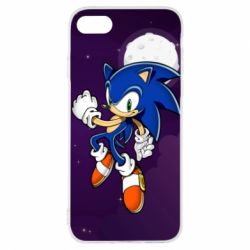 Чехол для iPhone 8 Sonic in space - PrintSalon