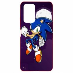 Чехол для Xiaomi Redmi Note 10 Pro Sonic in space - PrintSalon