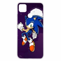 Чехол для Xiaomi Redmi 9c Sonic in space - PrintSalon