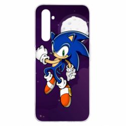 Чехол для Realme 6 Pro Sonic in space - PrintSalon