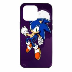 Чехол для iPhone 14 Pro Max Sonic in space - PrintSalon