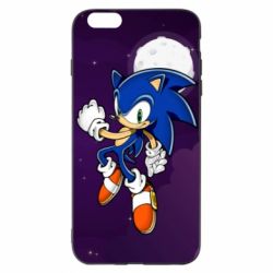 Чехол для iPhone 6 Plus/6S Plus Sonic in space - PrintSalon
