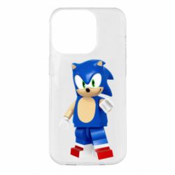 Чехол для iPhone 14 Pro Sonic Lego - PrintSalon
