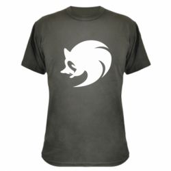 Камуфляжна футболка Sonic logo - PrintSalon