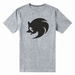 Чоловіча преміум футболка Sonic logo - PrintSalon